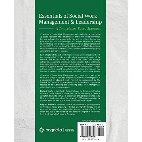 Essentials of Social Work Management and Leadership: A CompetencyーBased App