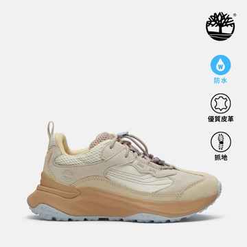 Timberland 女款淺米色Motion Access防水健走鞋|A41T8ER3
