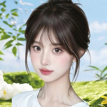 假髮 女生假髮 髮片 瀏海假髮 八字瀏海 真髮假髮 真人髮絲 增髮量 211