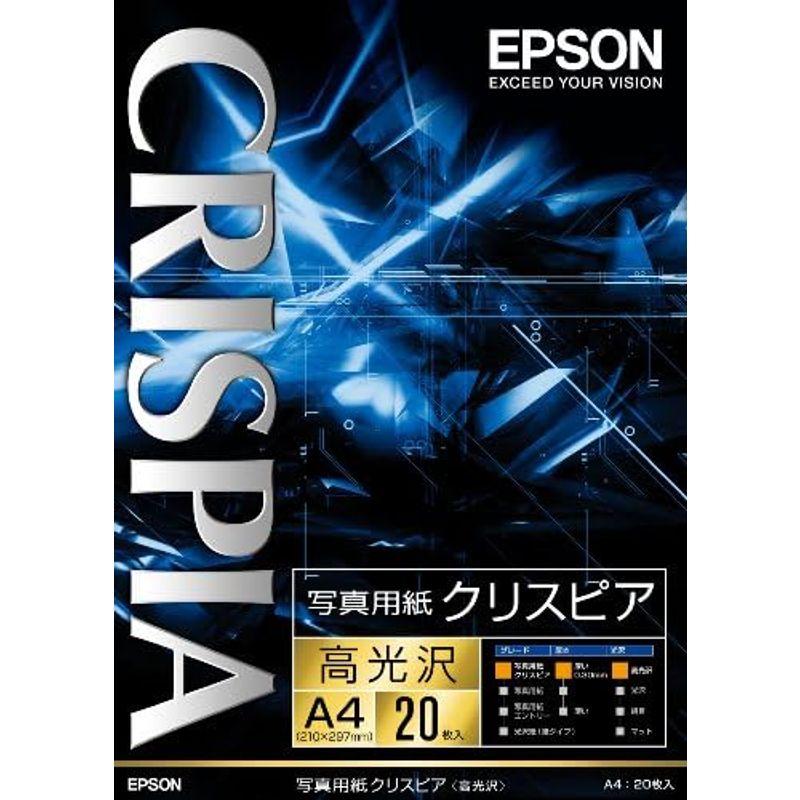 エプソン EPSON 写真用紙クリスピア 高光沢 KGサイズ 100枚 KKG100SCKR