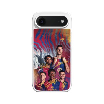 iPhone Air SolidX 白 - FC Barcelona - Team 1 Signature Edition