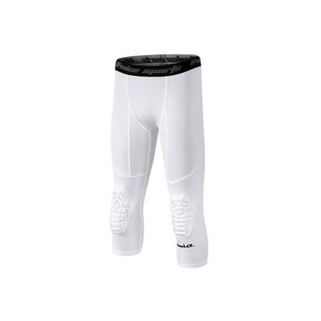 AWICE兒童小籃球裝備蜂窩護膝 防撞訓練運動彈力籃球緊身褲七分褲