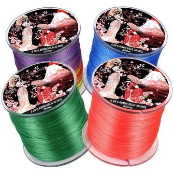 精品快銷 Sougayilang 300M 5色強力PE釣魚線超強8股編織線