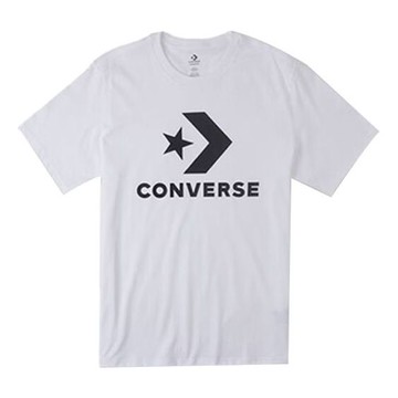 Converse Go-To Star Chevron Standard Fit T-Shirt 'White'