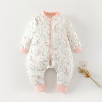 兒童睡袋薄棉60克無骨A類春秋冬款四季通用連體式防踢被壹件代發鑫弘-萌寶童裝可開發票