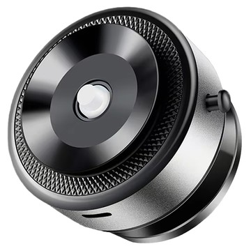 ANTIAN 車載手機支架 真空吸附磁吸 360°旋轉 Magsafe 車用導航 旅行追劇 ABS塑膠 銀色  1個