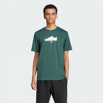 adidas 愛迪達 上衣 男款 短袖上衣 運動 三葉草 TS SPORT 3 綠 IX6717