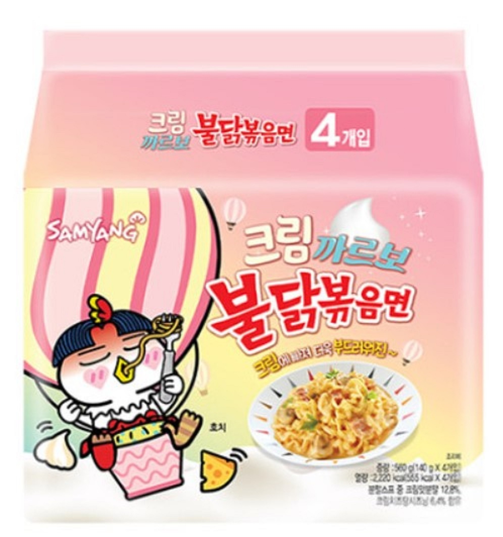 クリームカルボブルダック麺 140g 韓国食品 おすすめ商品