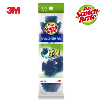 【蝦皮直營】3M 百利替換式馬桶刷底座組-刷頭無清潔劑(1柄+1刷頭+1底座)