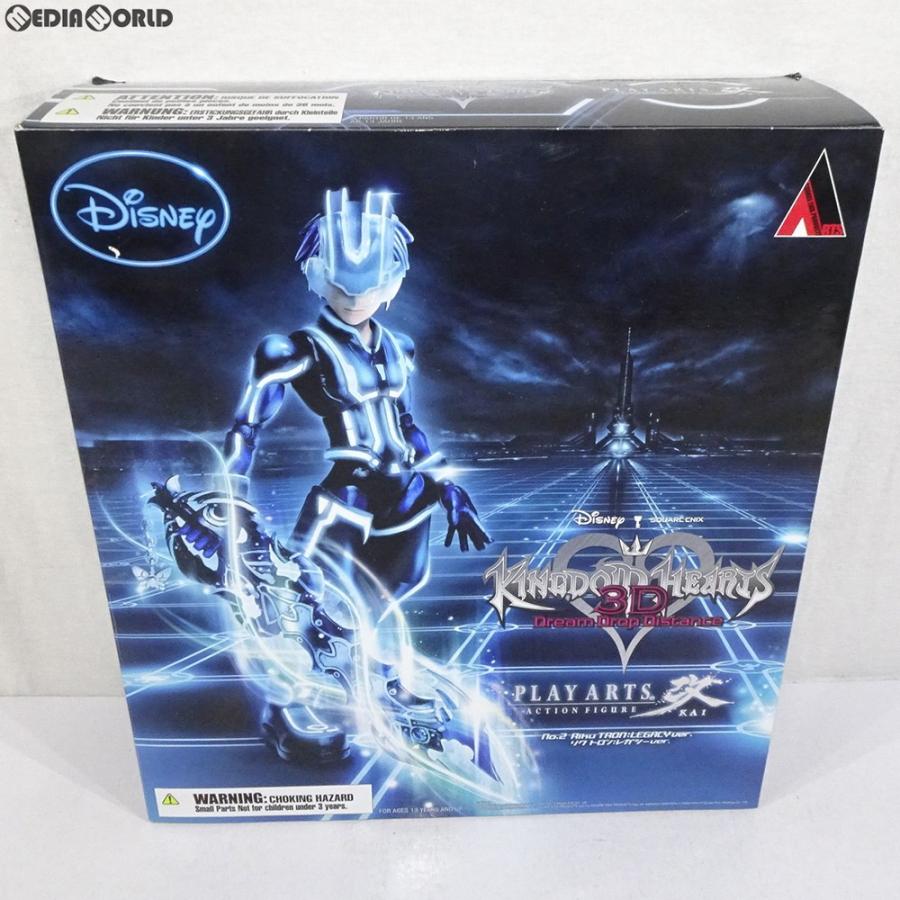 中古即納』{FIG}プレイアーツ改 リク TRON:LEGACY ver. KINGDOM HEARTS 3D(キングダムハーツ3D) Dream  Drop Distance 可動フィギュア スクウェア・エニックス | LINEブランドカタログ