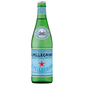S.Pellegrino聖沛黎洛天然氣泡礦泉水500ml(玻璃瓶)