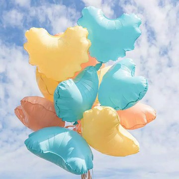 [Hare.D]現貨 20吋 愛心 波浪 氣球 鋁膜氣球