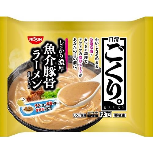 「冷凍」 日清 日清ごくり。濃厚魚介豚骨ラー 288g × 4食