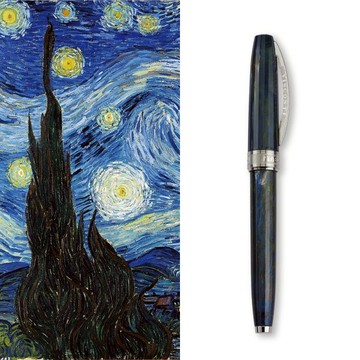 梵谷系列 - 星夜（Starry Night）鋼筆 鋼筆F尖