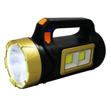 Cxin雙光源LED+COB太陽能輔助手提探照燈 CX-H050