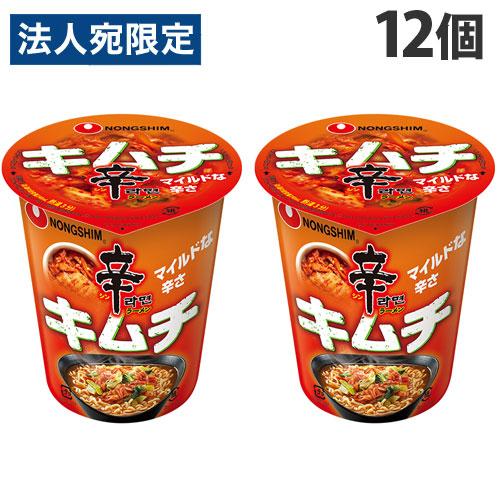 農心ジャパン 辛ラーメン キムチ カップ 68g×12個 インスタント カップ麺 カップラーメン ラーメン 辛麺