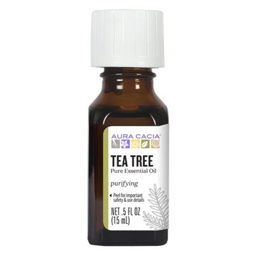 Essential Oil Tea Tree (melaleuca alternafolia) 0.5 Fl Oz by Aura Cacia