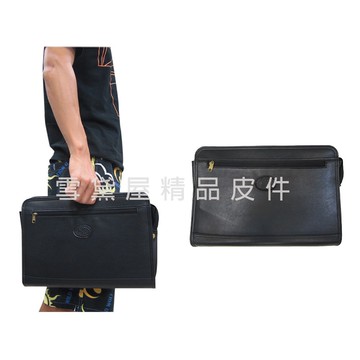 rashion 手拿包中容量台灣製造拉鍊式主袋口隨身物品夾包手拿分類包防水防刮皮革材質隨身