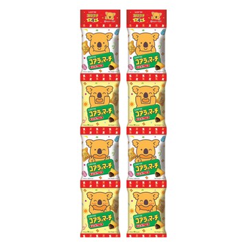 LOTTE 樂天 小熊餅 4連串 巧克力風味  56g  2組