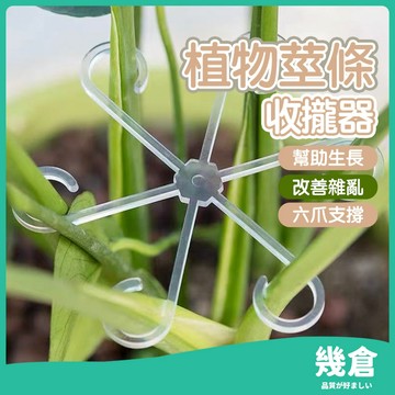 『台灣現貨』植物莖支架 一組四入 盆栽收攏架 植物收攏器 收攏架 植物支撐架 植物固定架 龜背芋支撐架 植物支架 幾倉