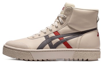 ASICS UNISEX COURT TRAIL-HI HIGH-TOP SNEAKERS GRAY