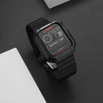 金屬套裝錶帶 適用 Apple Watch Ultra 改裝錶帶 8 7 6 5 S 不鏽鋼 49mm 45mm 錶帶