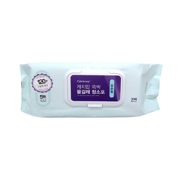 Catchmop 除菌濕拖巾 30張  28 x 21cm  1包