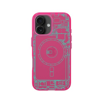 iPhone 16 Clear 粉漾桃 - JOCR - Inside an iPhone 13 - Green