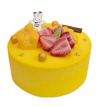 芒果香草冰淇淋(6吋)