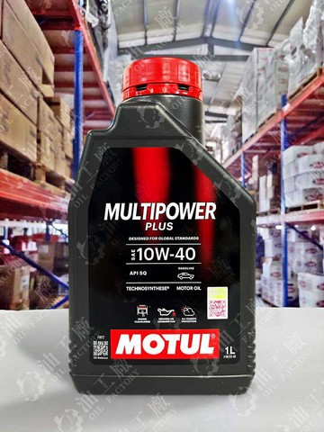 『油工廠』MOTUL MULTIPOWER PLUS 10W40 汽車 合成機油 Technosynthese技術 1L