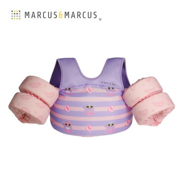 MARCUS＆MARCUS　幼兒穿戴式臂圈浮力背心-鯨魚_廠商直送