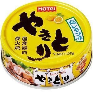 「ホテイフーズ」　やきとり塩レモン味　70ｇ　6缶セット