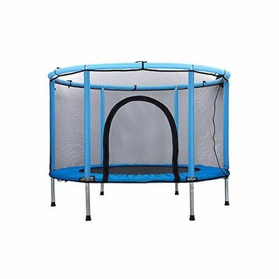 Hokco トランポリン 子供用 ベビーサークル プレイヤード フェンス保護 ネット付き 室内遊具 収納 持ち運び ステンレス製 耐荷重12 通販 Lineポイント最大get Lineショッピング