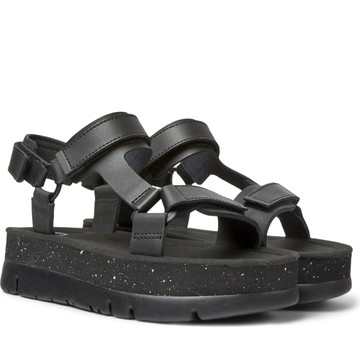 CAMPER LASTED SANDALS BLACK 黑色女款鞋子