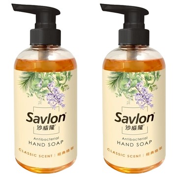 沙威隆 Savlon 抗菌洗手露經典植萃 500ml  2瓶