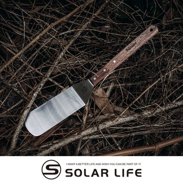 Petromax 木柄不鏽鋼煎鏟 長 Flexible Spatula for Grill and Pans.料理鏟刀 炒菜平鏟 鐵板燒鍋鏟 鍛鐵盤平口鏟 平底鍋煎匙