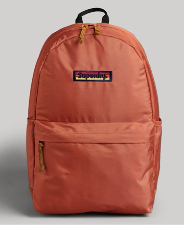 Superdry Women's Women's Vintage Micro Embroidered Montana Backpack Orange / Burnt Orange - Size: 1SIZE