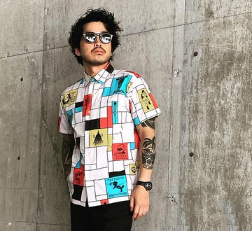 Softmachine Composition Shirts S/S蒙德里安短袖襯衫