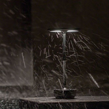 AMBIENTEC | TURN Aluminum Black 無線桌燈 鋁黑