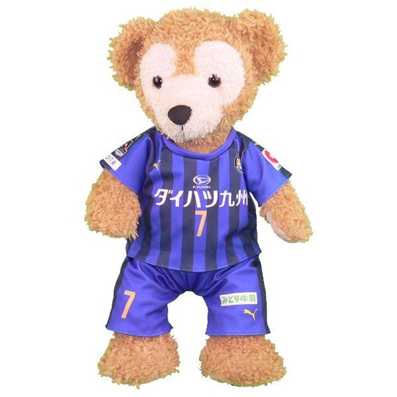 ぬいぐるみ ダッフィー 服 ユニフォーム 大分 2018風 衣装 サッカー S