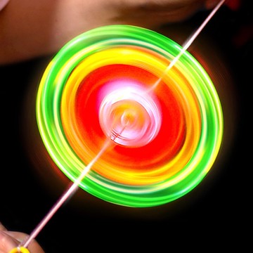 閃光拉線風火輪 閃光拉響 發光飛輪玩具 拉響哨 復古玩具 懷舊童玩 贈品禮品 A5568 A5608