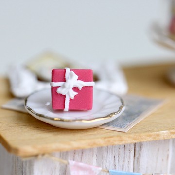 紅色生日派對耳環  Red Birthday Party Earring