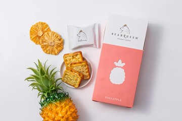 BearQueen - 鳳梨蘇打牛軋餅 | 8 pcs