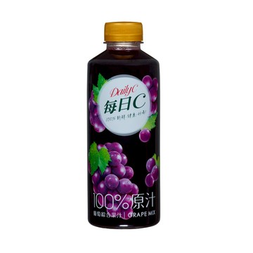 每日C 100％葡萄綜合汁 800ml※實際到貨效期約4天以上