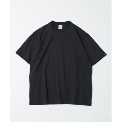 メンズ エディフィス 【LOOPWHEELER for LOWERCASE】ツリアミテンジク ビッグTシャツ ブラック L