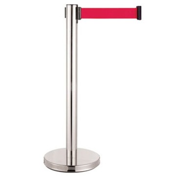 【量販2入】不銹鋼伸縮欄柱(平盤)/E85S 開店/欄柱/紅龍柱/排隊/動線規劃【領券滿額再折千12/31止】