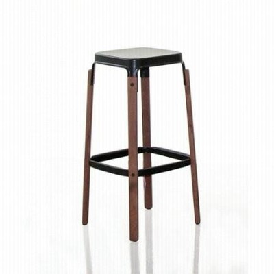 法人宛限定 SH680mm  MAGIS マジス Steelwood Stool Walnut + Black  スチールウッド スツール ウォルナット＋ブラック スティールウッド カウンタースツール