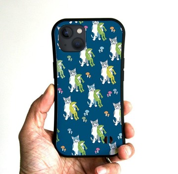 握把式 iPhone 手機殼 摯友款 藏青色