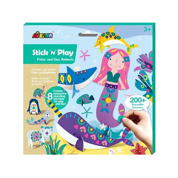 德國Avenir N次換裝貼 200+張貼紙  海洋世界 多色  1個