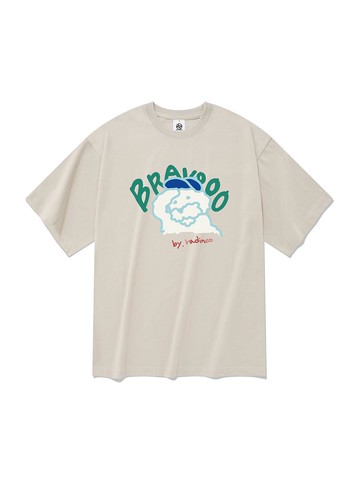 Bravo Short-Sleeve T-Shirt [Beige]